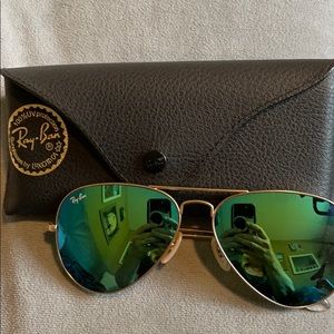 Ray-Ban aviator sunglasses, never worn